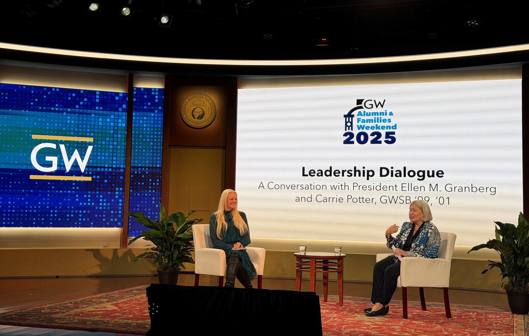 Leadership Dialogue with GW President Ellen M. Granberg